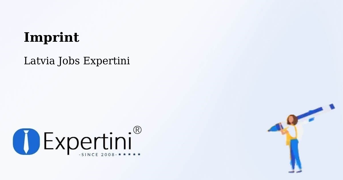 Imprint – Aizpute - Latvia Jobs Expertini